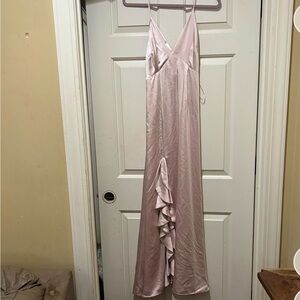 Classy pink prom or wedding guest dress!!